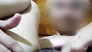 Filipina Girlfriend's Leaked Bedroom Video Call with Pretty Asian Pussy Tease