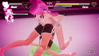 Chatting about the latest lesbian battle episode 6