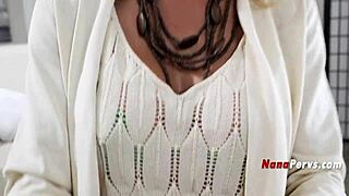 over sharing mature nana stays fit and craves intense fucking with shaved pussy