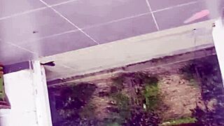 Upskirt in the store - what a teasing view under that skirt!