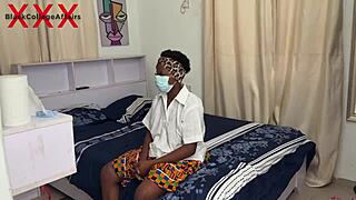 Equatorial Guinea Student Rides Huge African Cock In Wet Doggystyle And Cowgirl Amateur Fucking