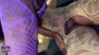 Exclusive full video shows two horny lesbian teens 18+ fingering each other on the balcony until squirting wildly.