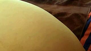 husband uses strapon on wife's ass in casual romp