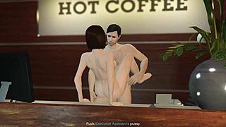 Gta V Porn Executive Assistant Handjob and Blowjob in Pov Sex