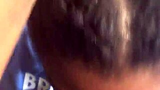 I'm out here suckin this ebony cock in the pouring rain feeling wild