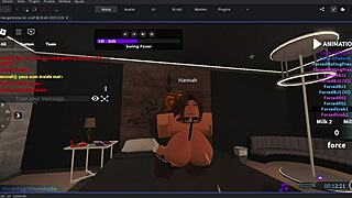 hey i totally hooked up with this gringa in roblox for some wild fun ~