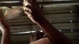 Join a black African lady for a delightful meal together.