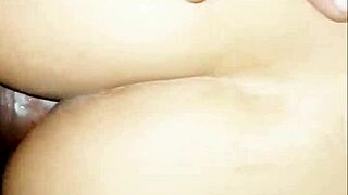 Young Couple Enjoys Close-Up Bedroom Anal Sex With Ass And Pussy Fucking As Amateur Homemade Wife Action