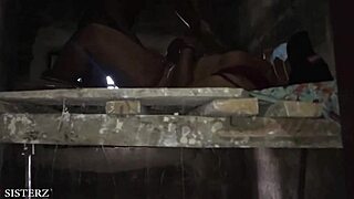 uh i think this hiden room sex on the wood it goes like long time with wet hardcore action y'know