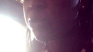 Join a black African lady for a delightful meal together.