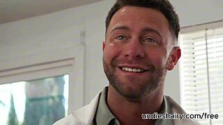 Hot natural big tit blonde hottie, your bush gets fucked hard by gynecologist - Seth Gamble Laney Grey