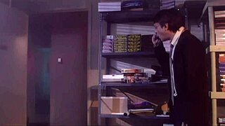 Gina Ryder rides hard in cowgirl style with her big tits bouncing wildly. She gets splattered after intense doggystyle pounding and gaping action.