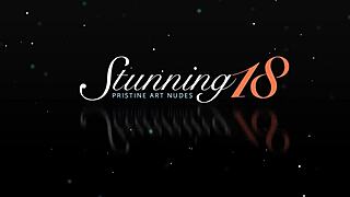 Why not watch slim brunette Calla moisturize her body and use dildo on wet shaved pussy for solo orgasm!