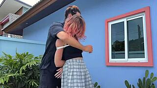 i love caressing her outdoor dirty socks on that cute blonde girlfriend