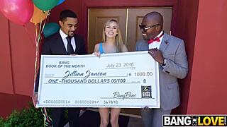 Petite Teen Jillian Janson Scores Two Massive Black Cocks In Wild Group Action!