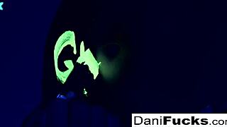 do you see how dani daniels teases her hot wet pussy in this steamy threesome scene?