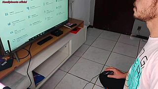 housewife seduces technician while husband is away