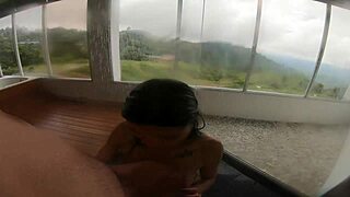 I Crave That Intense Shower Sex With Deepthroat And Anal In Colombian Homemade Action