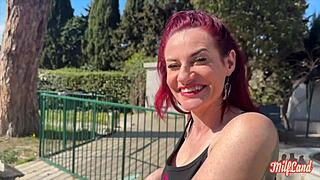 sally and jade are two beautiful french brunettes enjoying a sexy threesome with big tits and asses