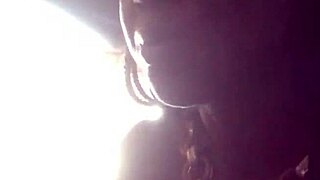 Join a black African lady for a delightful meal together.