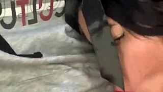 Petite 18+ Colombian teen in spider costume gets her shaved pussy creampied in dorm room romp.