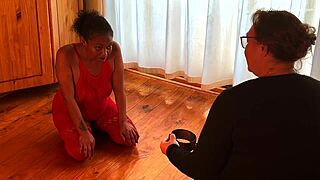 mistress april commands her ebony slave rose in intense domination session part four