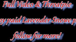 My nerdy girl with pigtails and glasses couldn't resist throating my cock while kissing my balls