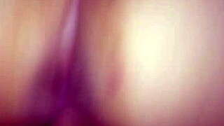 Horny amateur cougar rides in homemade video with intense action and moans