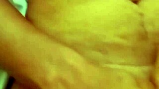 Roommate Babe Rides Perfectly With Natural Tits And Ass In Bedroom