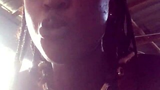 Join a black African lady for a delightful meal together.