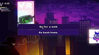 Playing dystopian robot girlfriend game episode 2 with lustful missionary action