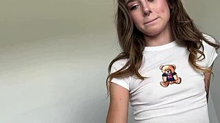 Are you ready to take this tiny young beauty's virginity with creampie in taboo fantasy pov?