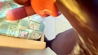 how fast can i cum from deep throat with this huge black cock sextoy after work?