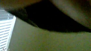 Watch me strip wet ebony pussy in this black clip.