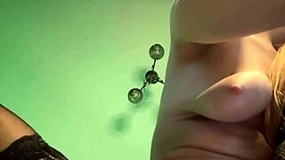 How Deep Can This Blonde Amateur Go with Anal Fisting on Webcam?