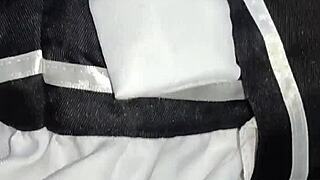 i asked my boyfriend to call two trans girls so the three of us could fuck me hard with anal double penetration bareback