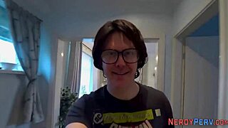 busty babe gets tricked into sucking cock for the first time