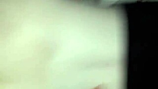 I dominated the skinny young submissive woman by pounding her tight ass with my massive black cock from behind in homemade interracial action.