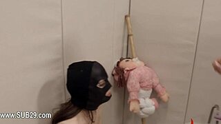 What Happens When Extreme Dildo Anal Meets Rope BDSM With Kinky Teacher?