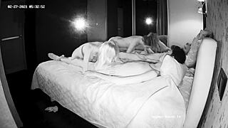 two guests join young males for group activity