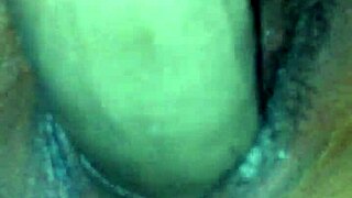 Hidden fantasy unfolds with ebony couple using dildo for drilled pussy pleasure in part 1