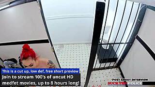 I Feel So Humiliated As The Dirty Doctor Gets Busted With Lenna Lux In Glasses During Hospital Handjob And Deepthroat Action