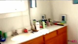 Hey, watch how I please my trimmed pussy with fingers and toys in this hot POV scene?