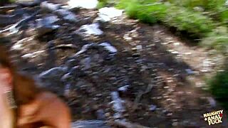 She craves deep anal pounding outdoors with intense doggystyle and cowgirl riding thrills