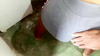 Stepson Grabs Huge Cock of Hot Stepmom with Big Tits and Fat Ass in Amateur Action