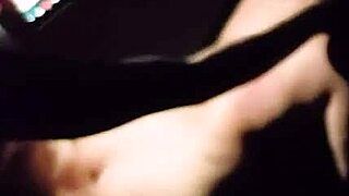 I surprise my uncle with a midnight fuck on security camera