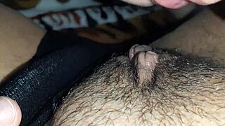 hey let's dive into this romantic lesbian sex session with all the licking sucking and kissing on that hairy pussy close up