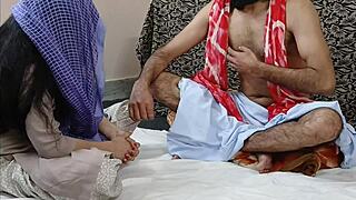 Impostor baba with Indian hot wife