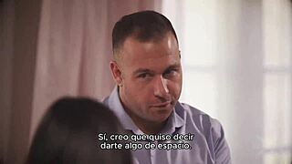 brunette girl craves intense fucking in spanish sub video