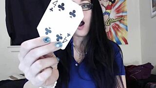 You never want to play cards with a goddess